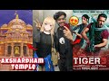 Visiting akshardham temple  tiger 3 movie   vaibhissj