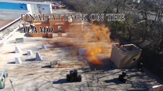 Power Ops - Airsoft Alamo Game 1/28/2017 Drone Footage