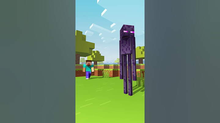 Saying Hi To Endermen