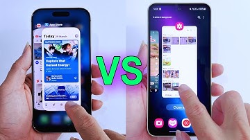 Clear Multitasking iPhone vs Android