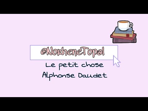 Le petit chose d'Alphonse Daudet رواية الشيء الصغير لألفونس دوديه// الترجمة باللغة العربية