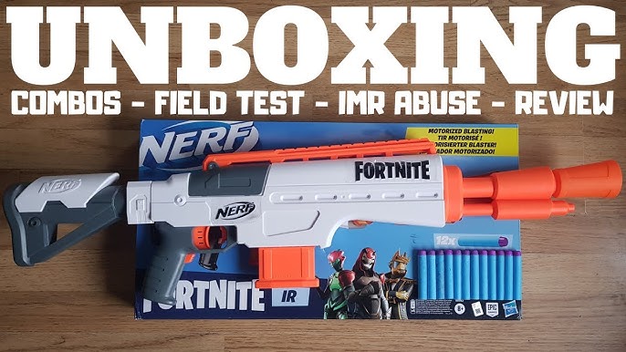  NERF Fortnite Heavy SR Blaster Scope, Big Blaster, 6 Mega  Darts, 6-Dart Clip, Kids Toy Foam Blasters, Fortnite Toys for Boys and  Girls : Everything Else
