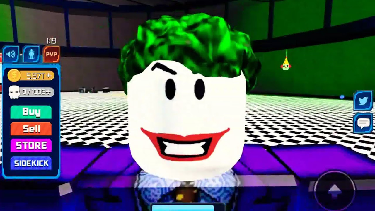 Joker Superhero Simulator Roblox Youtube - joker card roblox