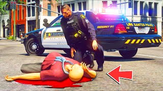 Police Ride Along Goes WRONG in GTA 5!! (Police Mod)