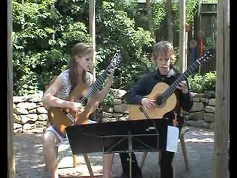 Rondo G-Major (F. Carulli) played by 14 & 13 year ...