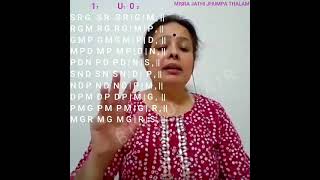 Misra jathi jampa thalam #carnatic #music #classicalmusic #shortvideo