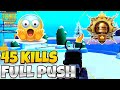 45 KILLS 😈 NO STOPPİNG FULL AGRESSIVE 😍 (GAMEPLAY) | PUBG mobile 💕