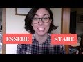 Essere & Stare: positioning objects and people in Italian