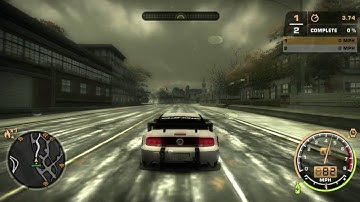 NFS Most Wanted - lead from the beginning-Cadillac CTS vs Ford Mustang GT