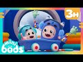 Snow Buddies! ☃️ | 🌈 Minibods 🌈 | Preschool Learning | Moonbug Tiny TV