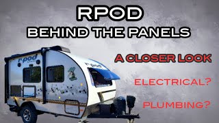 RPOD BUILD QUALITY  A LOOK BEHIND THE PANELS 2022 RP153 TRAVEL TRAILER  FOREST RIVER CAMP TRAILER
