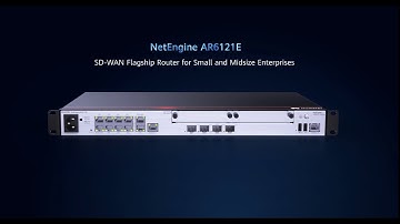 Huawei NetEngine AR6121E Router Product Overview