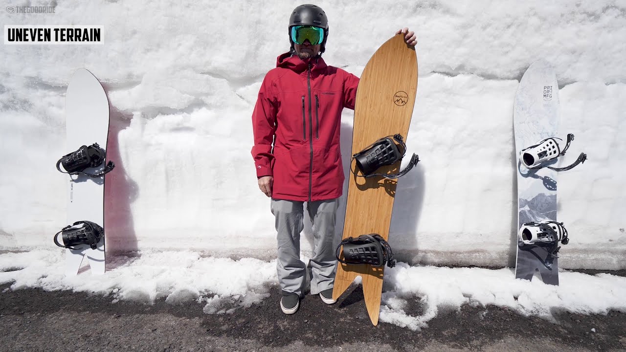 Snoplanks Asym Fish Snowboard Review - YouTube