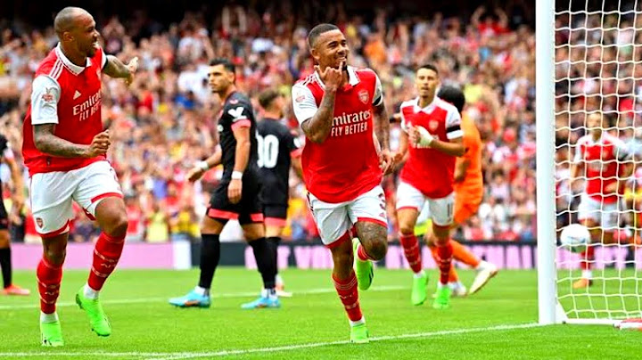 Arsenal 6-0 Sevilla | Gabriel Jesus hat-trick goal [2022]