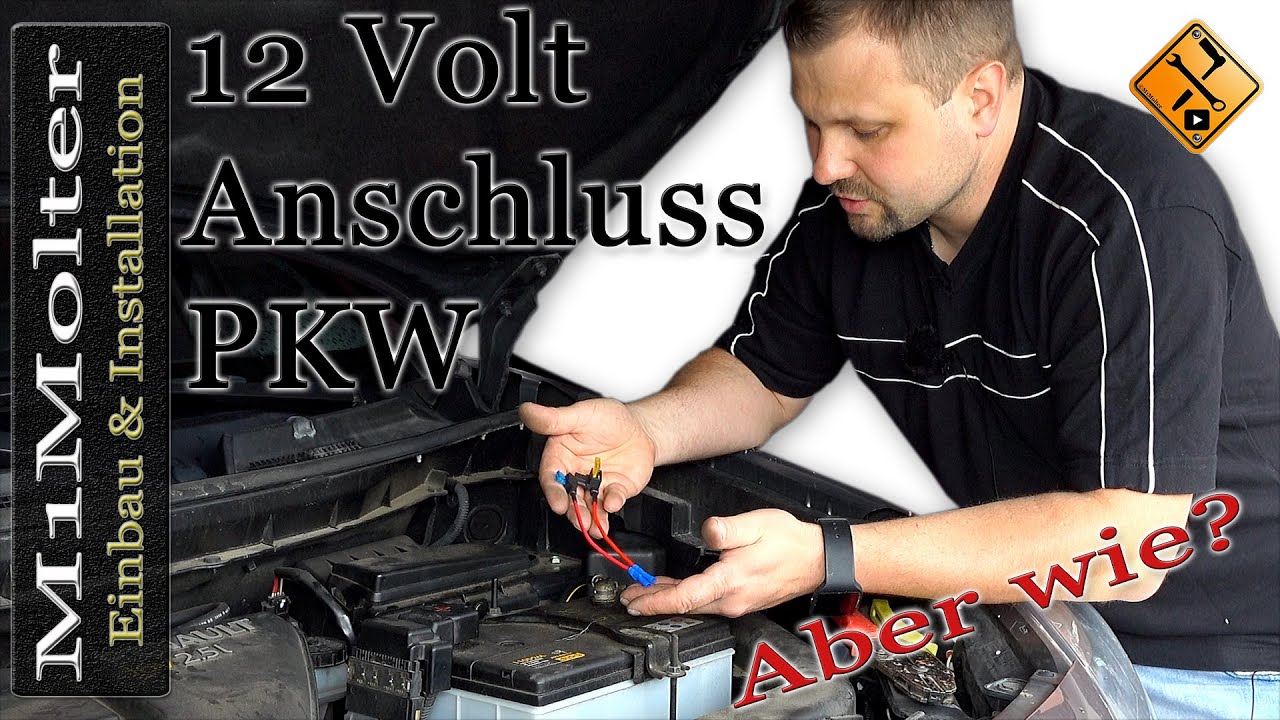 12 Volt Gerät im Kfz (Auto) anschließen wie? Kfz-Elektrik 