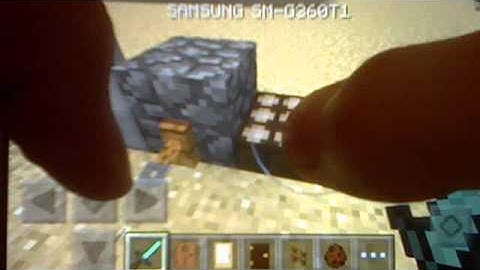 Minecraft PE Basic Redstone Guide part 2