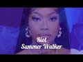 Summer Walker - Riot (Lyrics)