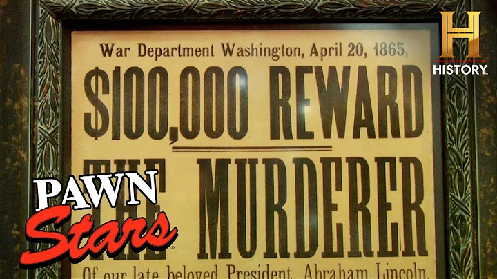 Rare John Wilkes Booth Wanted Poster Sells for Big Money