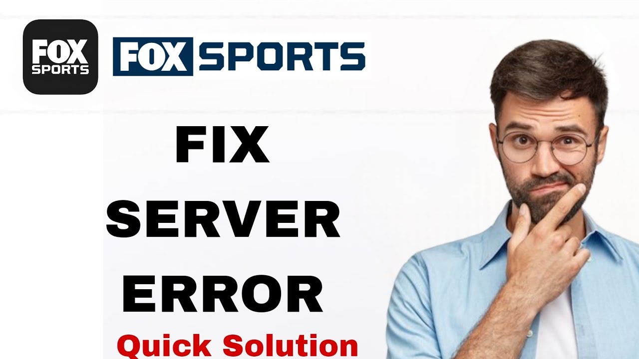 How To Fix And Solve Server Error On Fox Sports App | Easy Fix