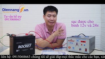 # Sạc ắc quy Robot tự động 30A