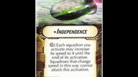 How-to use Title "Independence" - Star Wars Armada Explained (SWAE)