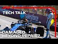 Beyond repair how teams  drivers deal with intense mishaps  f1 tv tech talk
