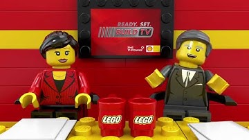 Shell LEGO Ferrari 250 GTO on #ReadySetBuild TV