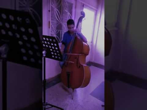 Pirates of the caribbean konterbass solo (cover marwan elqorashi)