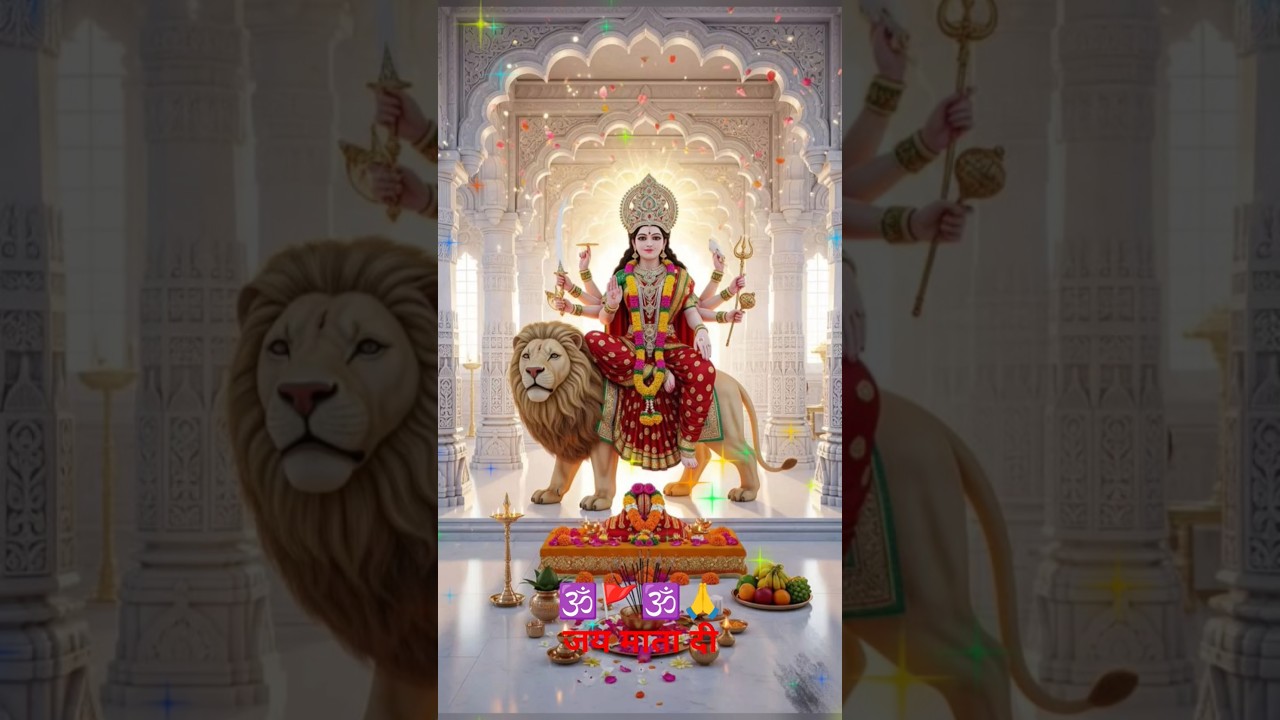 #Jay Shri Gauri Ganesh#Jay Shri Gauri Ganesh#जय मां दुर्गा लाल चुनरिया लाल लाल जोड़ा