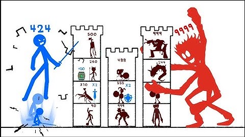 Stick War: Hero tower Defense - Gameplay Walkthrough All Levels 11-20 New Mobile Games(Android, iOS)