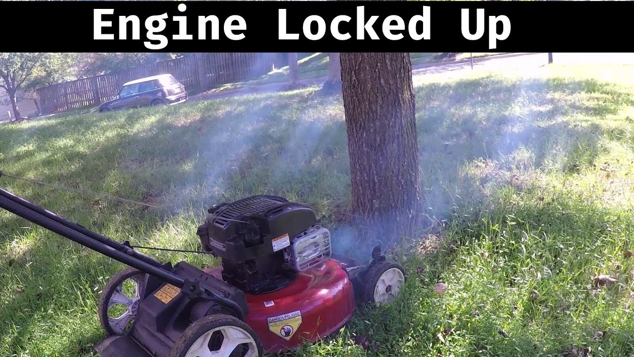Toro Recycler Mower Hydrolocked! YouTube