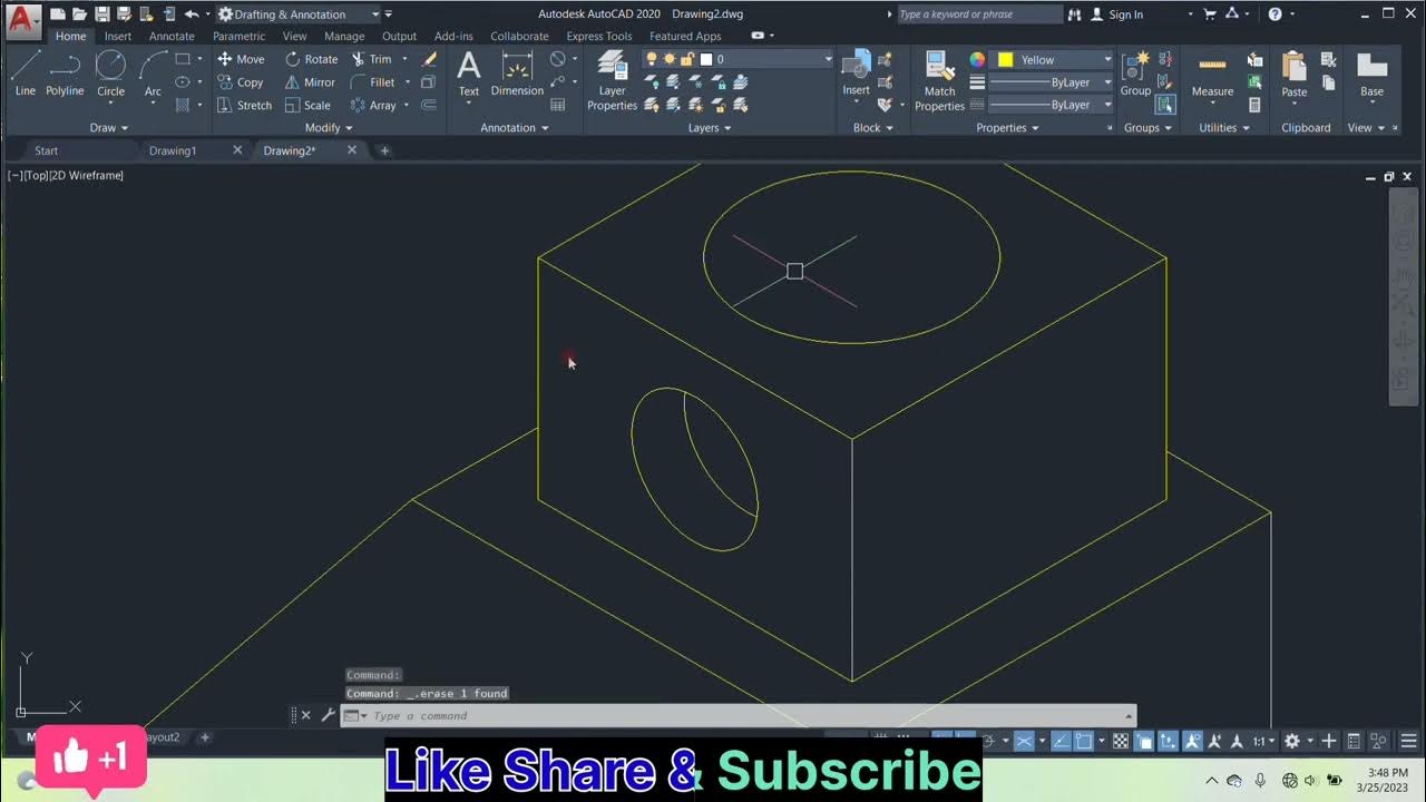 Autocad me isometric Drawing banana sikhen. How to make isometric