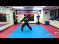 Taekwondo  poomsae 6 yook jang slowmotion  mirror