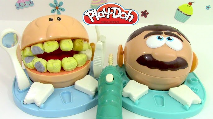 Pâte à modeler Play Doh Dentiste Ancien Kit Vintage Dr Drill N' Fill Mme  Patate 