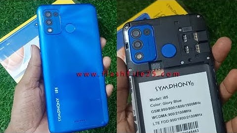 Symphony i85 Flash File 100% Tested (Official Firmware)