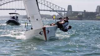 Day 2 of the World Sailing Youth Match Racing World Championships