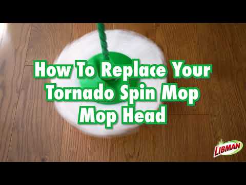 Libman Tornado Spin Mop® System | How to Replace Your Mop Head
