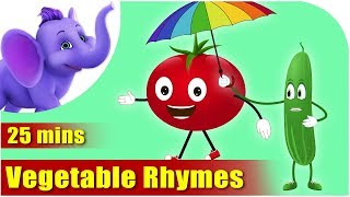 Vegetable Rhymes - Best Collection of Rhymes for Children in English screenshot 1