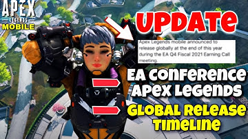 Apex Legends Android & iOS Global Release Date Timeline & EA Conference Reveals