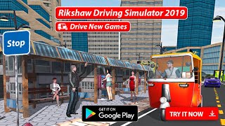 Rickshaw Driving Simulator - Drive New Games | DET Games screenshot 5