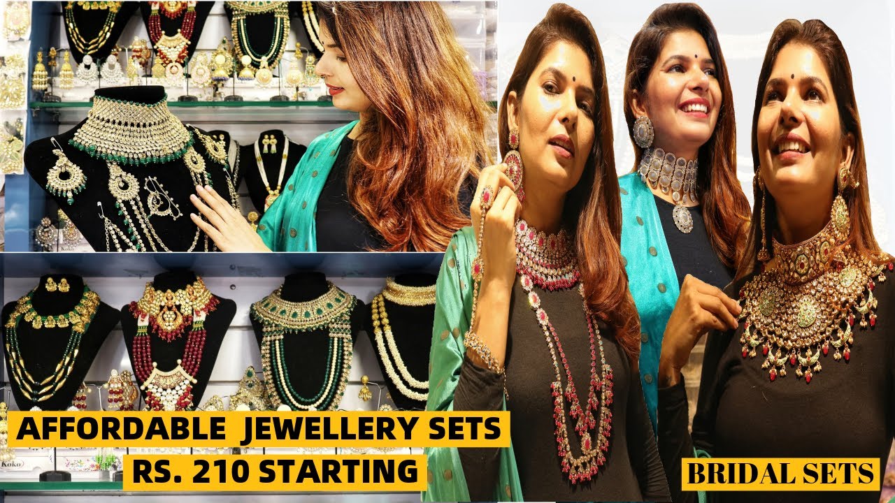 Affordable Artificial and Bridal Jewellery Set Collection Jewellery