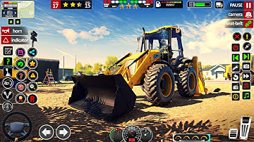 Real Bridge Constructor | JCB Simulator Games | Heavy Machinery Construction