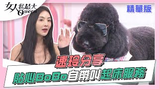 速玲分享 貴賓狗BoBo超貼心  自帶叫起床服務女人我最大 20220414