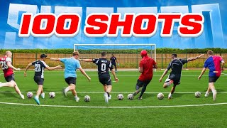 THE SIDEMEN TOOK 100 SHOTS AND SCORED ____ THE SIDEMEN TOOK 100 SHOTS AND SCORED ____