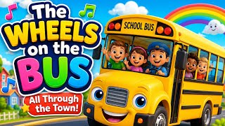 Wheels on the bus | @sosomelon07 nursery rhymes & kids songs  screenshot 3