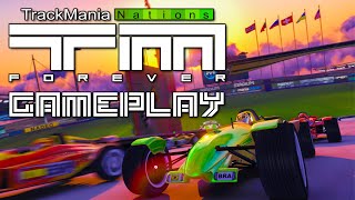 TrackMania Nations Forever (2008) - Gameplay