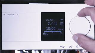 Danfoss ECL 310 Comfort Erklärvideo screenshot 1
