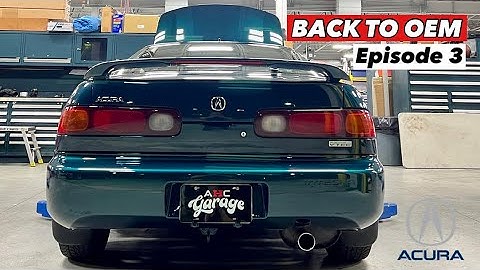 1996 Acura Integra GS-R Vtec | On the Road Back to OEM (Episode 3)