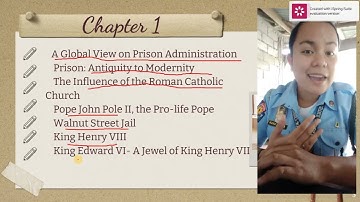 Institutional Based Correction Part1