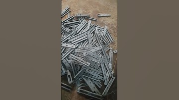 Mastering Complex Folding Shapes: Bending Thin Steel Sheets with a Press Machine #sectionbending